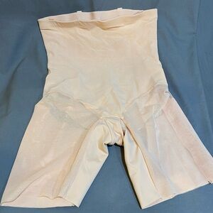 Honeylove Super Power High-Waisted Shapewear Shorts in “Rose Beige”